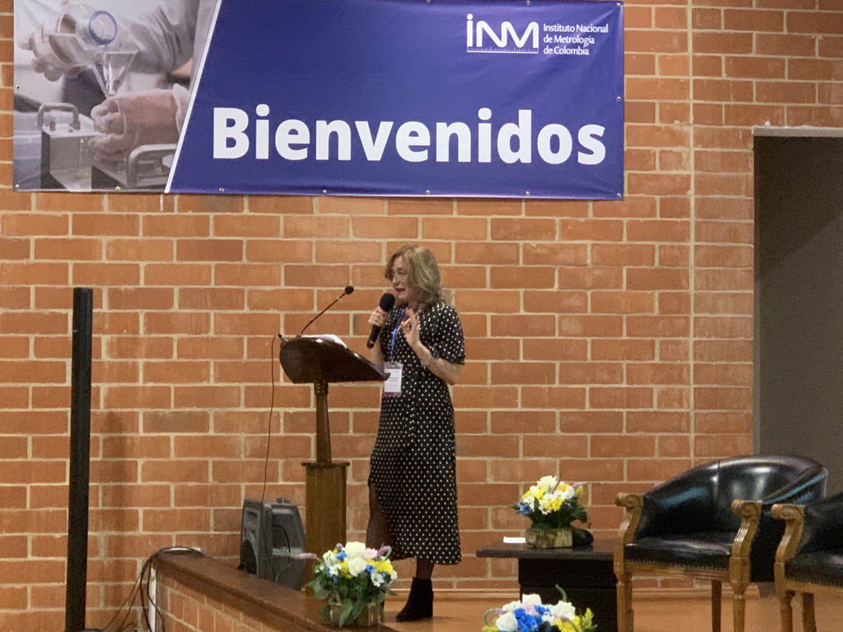 INMdeColombia's tweet photo. #SemanaSIM | ¡La Transformación Digital de Colombia se fortalece con la #Metrología! En este momento nuestra Directora @MariaDelR11 y nuestro Jefe de Oficina de Informática y Desarrollo Tecnológico #RodolfoGómez nos cuentan acerca de los aportes de la Metrología y la #HoraLegal https://t.co/wxli0LSxX6