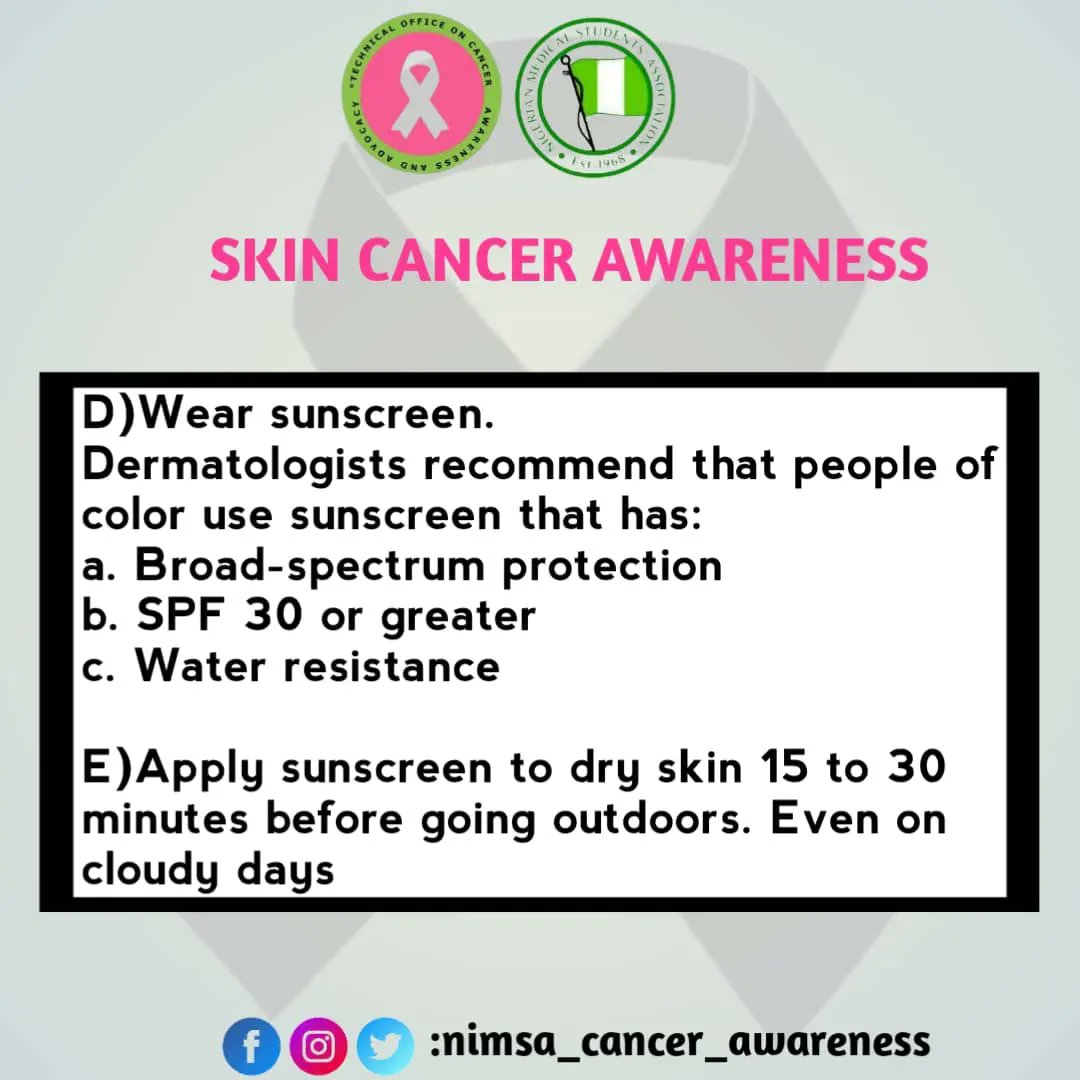 NimsacancerA's tweet photo. #SkinCancerAwareness https://t.co/4Ki2Y0V0W1