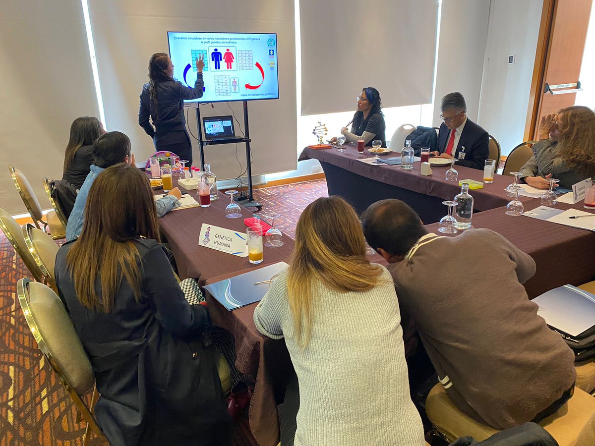 ComisionBusque's tweet photo. 📢#AEstaHora continua la presentación del informe anual del Banco de Perfiles Genéticos de Personas Desaparecidas, con el desarrollo de las mesas de trabajo #WorkCoffee sobre Pedigri, SIRDEC, exhumaciones, genética y Banco de Perfiles Genéticos. Conéctate👉https://t.co/rINGSPozlh https://t.co/7ABxVyNusU