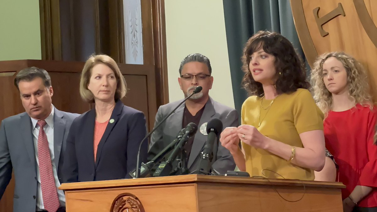 txgunsense's tweet photo. We just wrapped up a press conference w/coalition partners &amp; champions pointing to state leaders’ refusal to prevent the next shooting as the anniversary of #Uvalde approaches tomorrow &amp; the #txlege session ends in 6 days 🧵 https://t.co/OukNnGbTm7