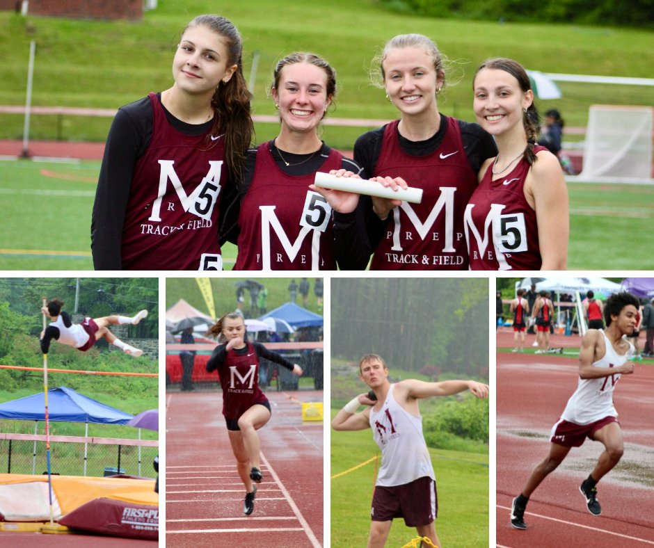 Marianapolis's tweet image. Congratulations to the girls' and boys' track and field teams on their first and third-place finishes, respectively, at the NEPSTA Division III Championships this past weekend, hosted at Marianapolis. Read more: bit.ly/41Wold2