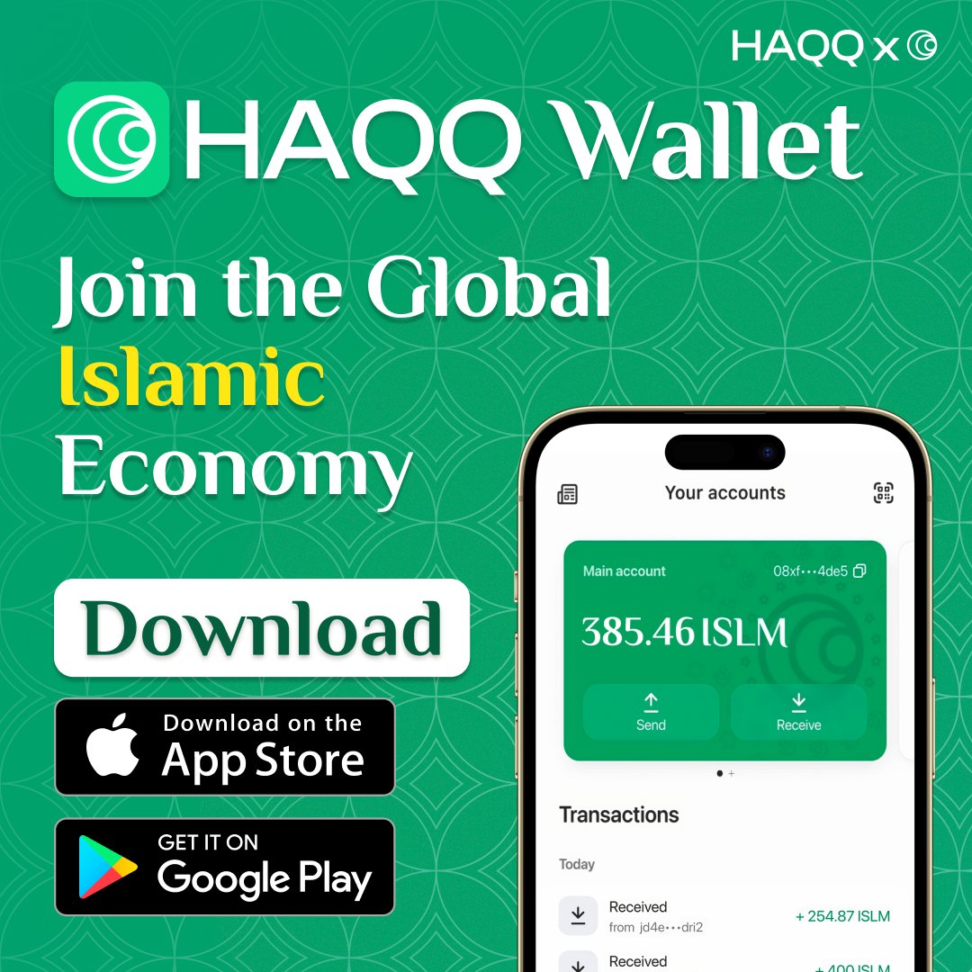 Islamic_Coin's tweet photo. Download Haqq Wallet and buy Halal Islamic Coin Now!