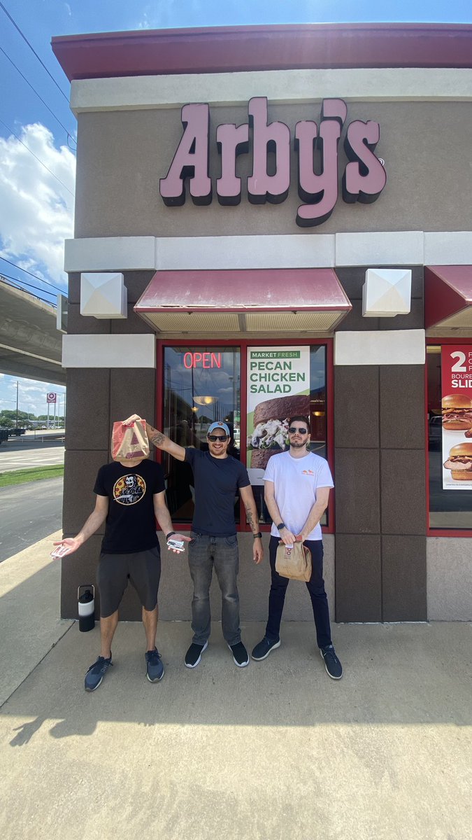 Face Jam 🍔🍕🍗🌮🌭 on Twitter "Our Heroes are back and sliding into Arby’s