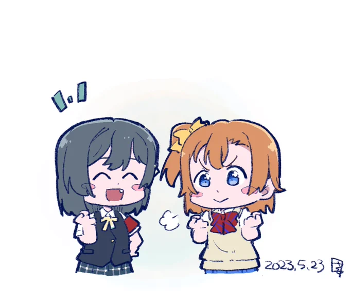 毎日劇場のファンアートです(20230523)