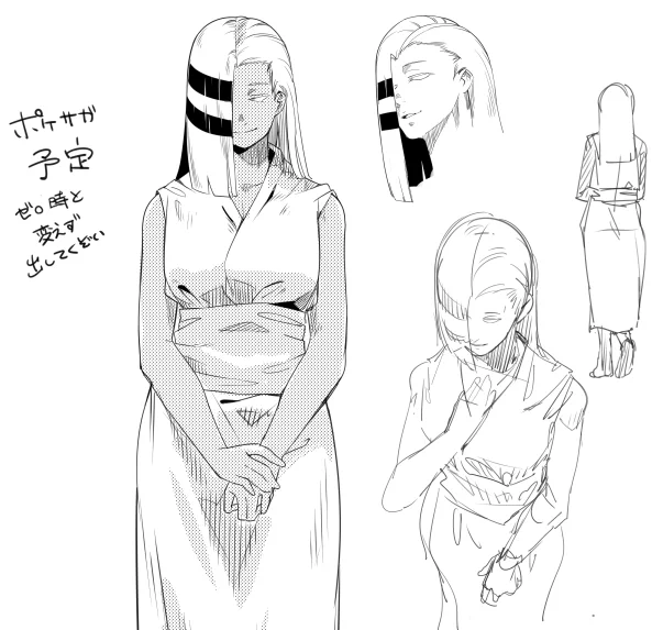@pc_TL サガ予定キャラ
ずっと前とデザインは変えず今の描き方に落とし込み 