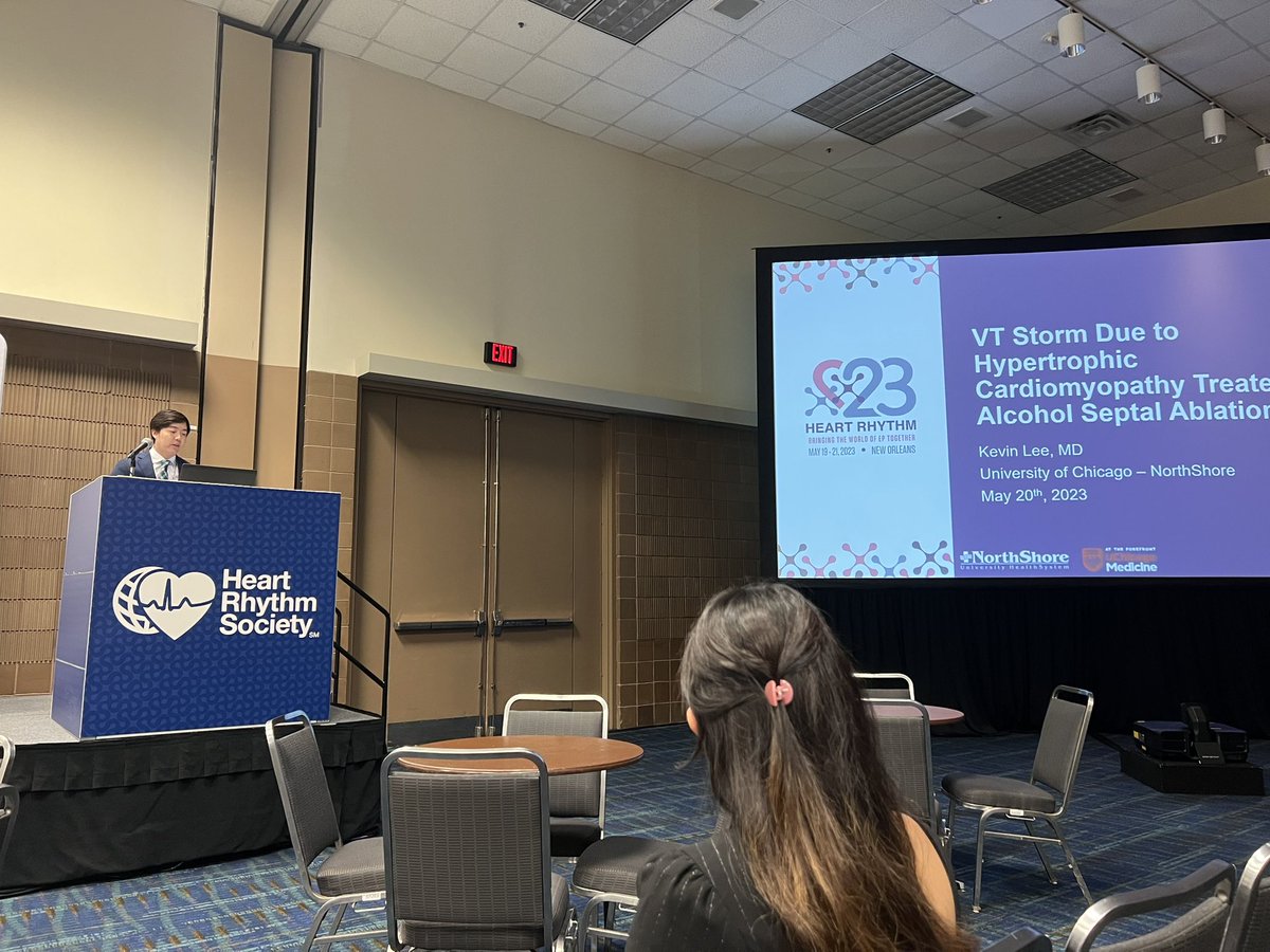 Congratulations to our fellow, Dr. Lee for presenting at Heart Rhythm Society 2023. @CardioloLee #HRS2023