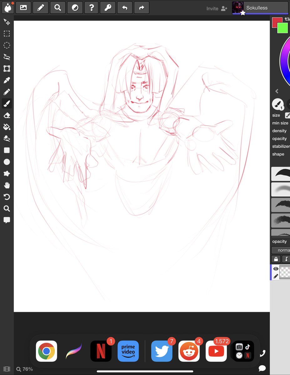 Don’t fear death! Just a lil wip idk if i will ever finish it
#thanatos #HadesGame #hadesfanart