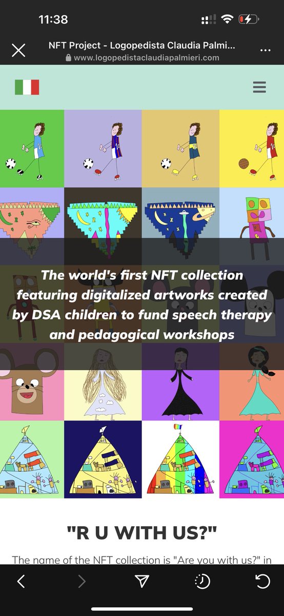 Yari_KYL's tweet photo. https://t.co/aLvQVaDiDf
https://t.co/cd1OkRHuqD
this is an initiative to follow! 😘🩵 #RUWITHUS #NFT #COLLECTION #DONATION #KIDZ https://t.co/V0PtfnBFUo