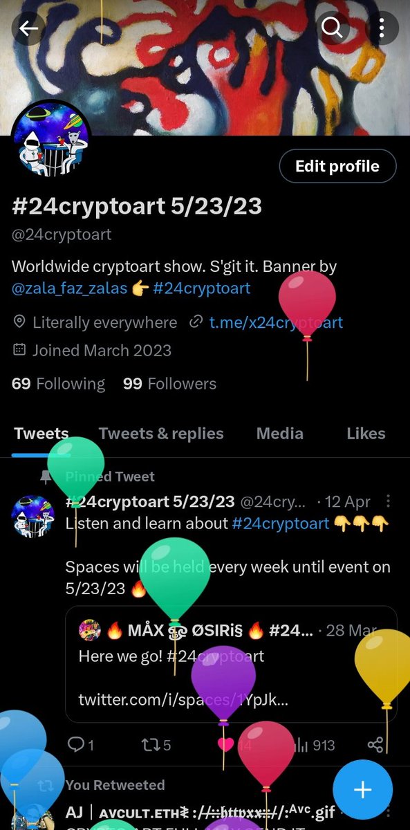 #24cryptoart 5/23/23 tweet media