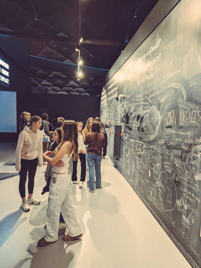 Followed by Day 3 with a visit to the Freedom Museum at Groesbeek. Finishing with the freedom wall and its questions about what freedom is, what threatens it and how do we protect it.