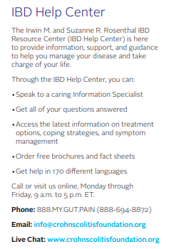 IBDHelpCenter's tweet image. Living with a chronic and often painful illness like IBD can take a toll on your mental health and emotional well-being. We know the holidays can be an especially stressful time. You are not alone. Reach out to the IBD Help Center to learn more about support resources.