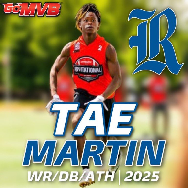 WR/DB/ATH <a href="/TaeMartin12/">Tae Martin</a> C/O 2025 ALL-STATE DEFENSIVE BACK, FCA DEFENSIVE BACK OF THE YEAR, RONALD HAMMONDS DEFENSIVE BACK OF THE YEAR, TRACK N FIELD ROOKIE OF THE YEAR WILL BE AT <a href="/JSUGamecockFB/">Jacksonville State Football</a> JUNE 8th and <a href="/AuburnFootball/">Auburn Football</a> JUNE11th‼️#MRNOFLYZONE <a href="/ReelRebelsFB/">Reeltown Rebels Football</a> @Bama2A_Football