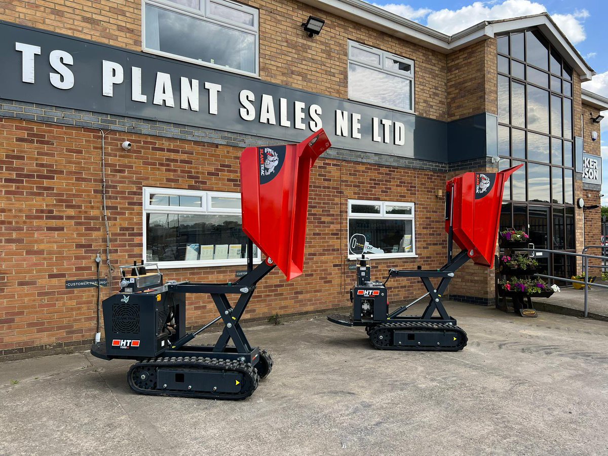 Slanetrac, CNF, Wacker Neuson tracked &amp; wheeled dumpers now available for immediate delivery. Call the team on 01642676698