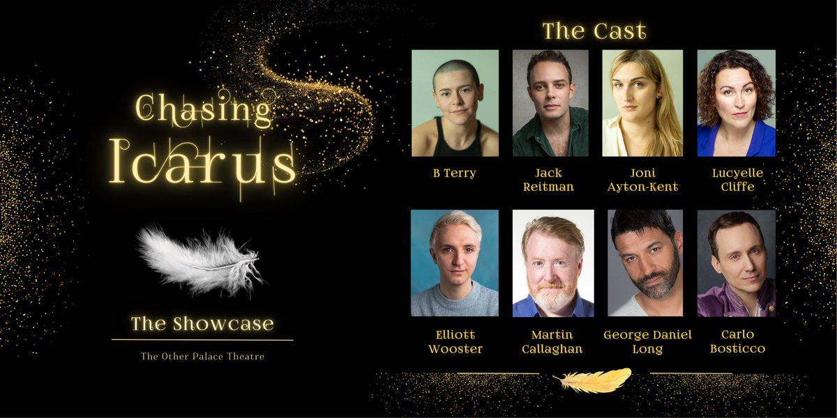bosticcorandall (@bosticcorandall) on Twitter photo Cast announcement!
Itās all happening folks :)
#chasingicarus
#newmusicals
#showcase
#industry
#newwriting
<a href="/mjmcallaghan/">Martin Callaghan</a> @b__terry <a href="/JackReitman/">Jack Reitman</a> <a href="/LucyelleCliffe/">Lucyelle Cliffe āØš</a> <a href="/ElliottWooster/">Elliott Wooster</a> <a href="/CarloBosticco/">Carlo Bosticco (they/he)</a> <a href="/score_writer/">Matt Randall</a> <a href="/CharlottePeterz/">Charlotte Peters</a>
<a href="/TheOtherPalace/">The Other Palace</a> Cast announcement!
Itās all happening folks :)
#chasingicarus
#newmusicals
#showcase
#industry
#newwriting
<a href="/mjmcallaghan/">Martin Callaghan</a> @b__terry <a href="/JackReitman/">Jack Reitman</a> <a href="/LucyelleCliffe/">Lucyelle Cliffe āØš</a> <a href="/ElliottWooster/">Elliott Wooster</a> <a href="/CarloBosticco/">Carlo Bosticco (they/he)</a> <a href="/score_writer/">Matt Randall</a> <a href="/CharlottePeterz/">Charlotte Peters</a>
<a href="/TheOtherPalace/">The Other Palace</a>