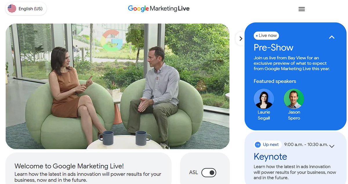 ellie_ffe's tweet image. Starting now!
#GML2023 #GoogleMarketingLive