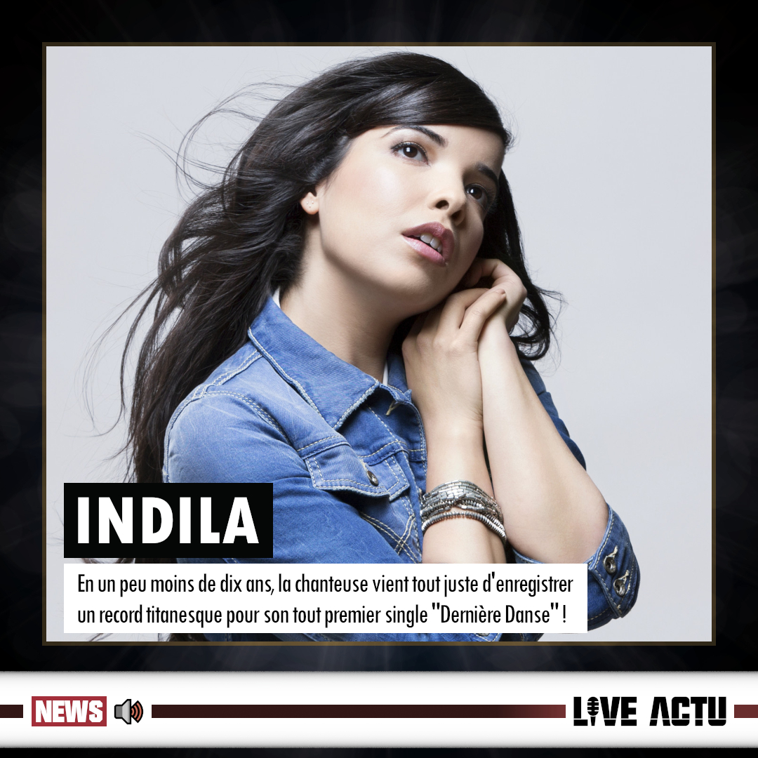 🔈 #News

<a href="/Indila/">Indila</a> milliardaire ? L'artiste enregistre un record historique 💃🔥

🔹 L'info flash 👉 instagram.com/p/Csl2VuSOtbo/
🔹 Voir le clip 👉 youtube.com/watch?v=K5KAc5…