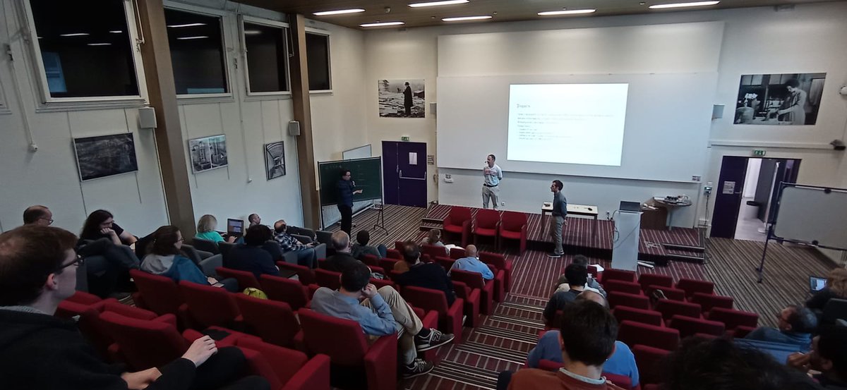 qcd_evolution's tweet photo. The second day of QCD Evolution 2023 was dedicated to various topics ranging from TMD physics to small-x physics and factorization. We also had a round table discussion. https://t.co/olWPPjKF4d https://t.co/orezhM4SOr