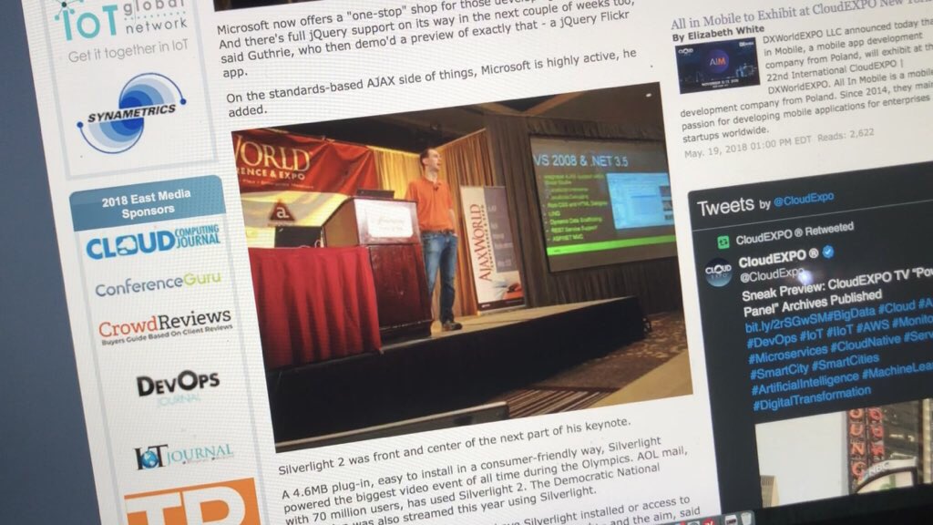 CloudEXPO ® tweet media