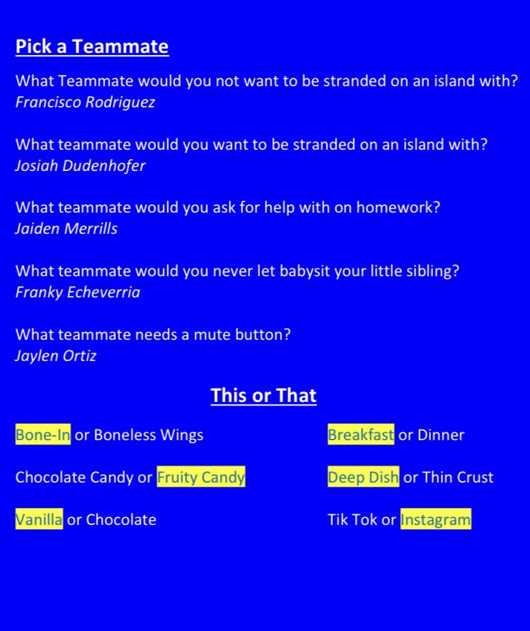 Today’s Senior Spotlight is: #10 Jaden Correa