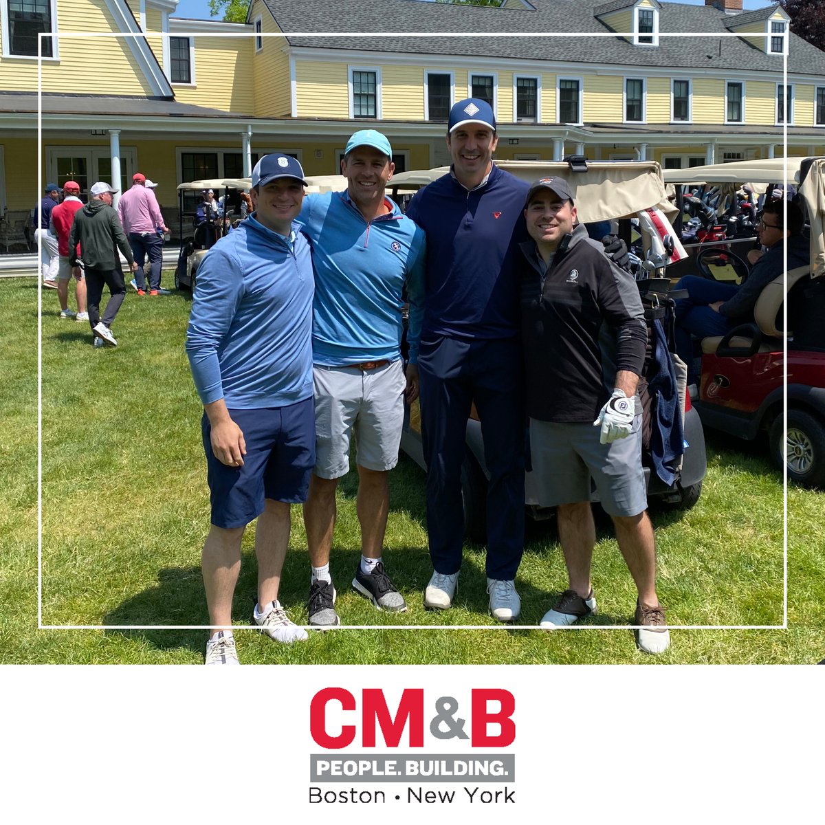 cmbteaminc's tweet image. Congratulations to our CM&amp;amp;B Team for winning yesterday's @HWEdfund's Golf Event at Myopia Hunt.

#PeopleBuilding #CommunityGiving #WinnersWin