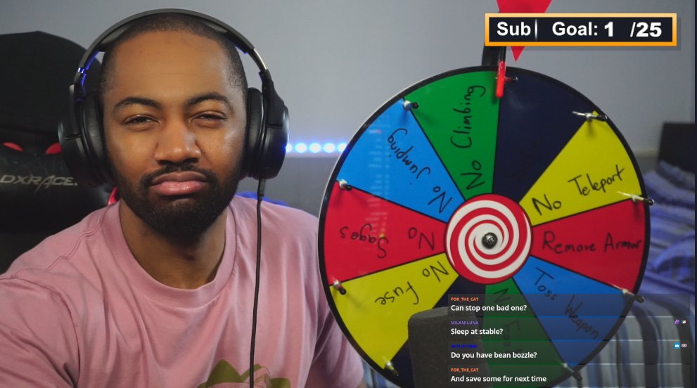 ChocolateKieran's tweet photo. Playing Tears of the Kingdom BUT every 5 Subcribers I have to spin the Wheel to make the game harder. 

https://t.co/4fnddw9usC https://t.co/e7X3y0YdjR