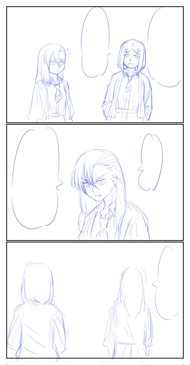 オリジナル3コマを描きつつ続きはまた明日💤