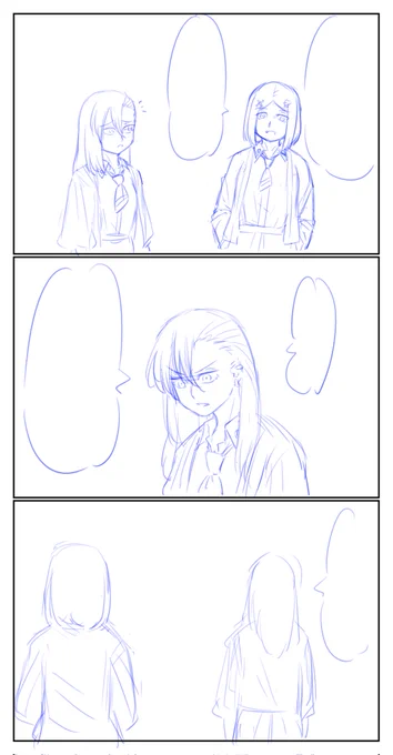 オリジナル3コマを描きつつ続きはまた明日💤