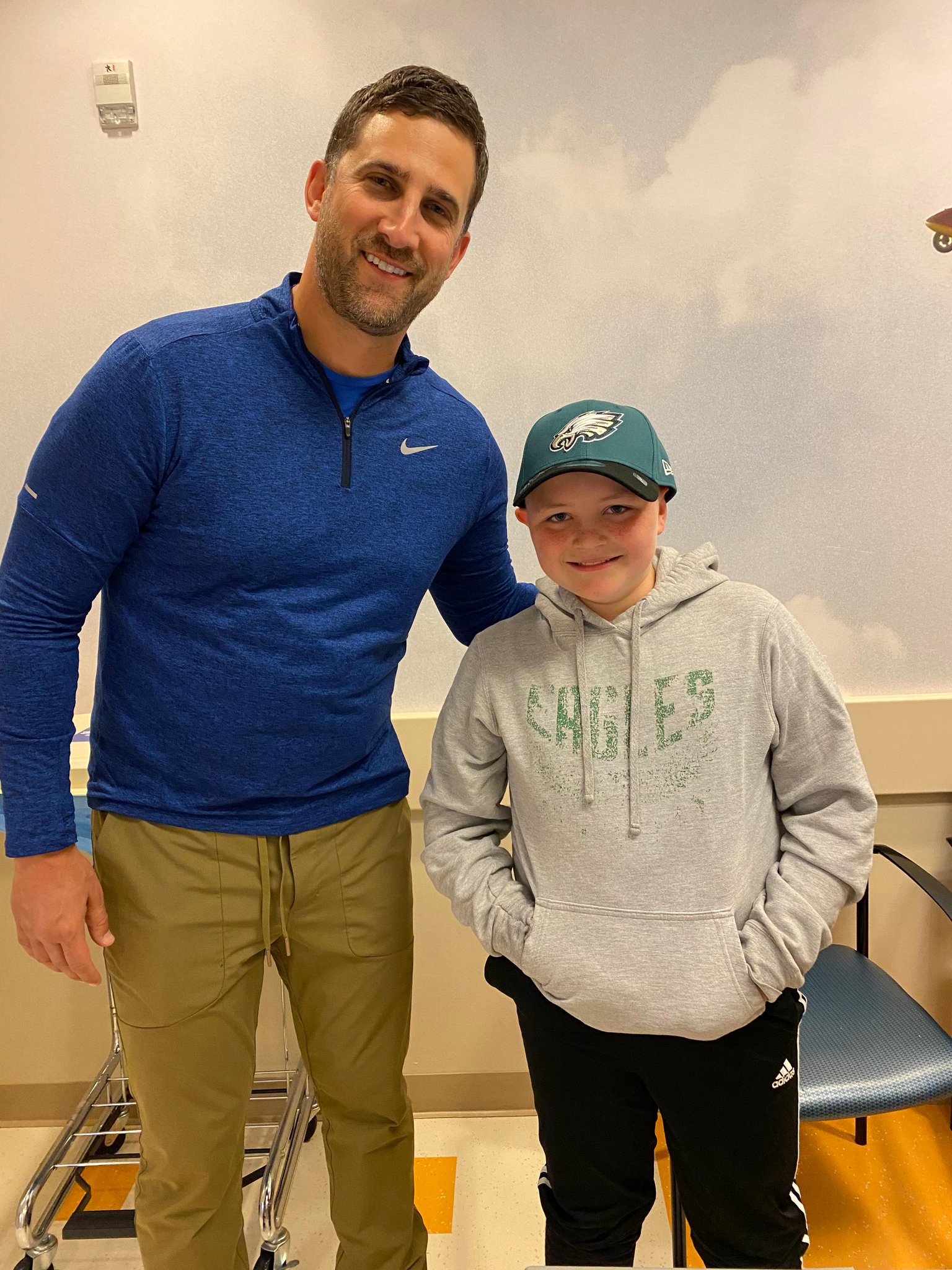 Children's Hospital on Twitter "Thanks to Eagles coach, Nick Sirianni