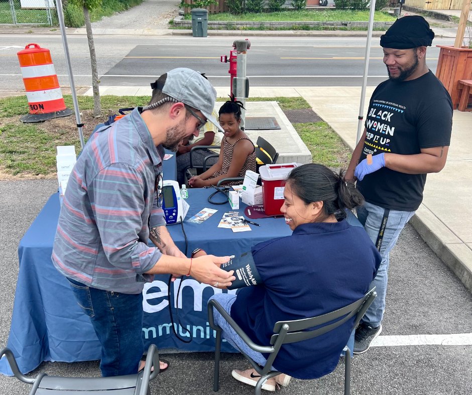 Cempa Community Care (@cempacare) on Twitter photo #TeamCempa was out at <a href="/lapazchatt/">La Paz Chattanooga</a> last week, providing free health screenings! Our partnership with La Paz is essential to creating a healthier Chattanooga, and providing compassionate, affordable care to the community.
#TomeControlDeSuSalud #TeamCempaInTheCommunity #TeamCempa was out at <a href="/lapazchatt/">La Paz Chattanooga</a> last week, providing free health screenings! Our partnership with La Paz is essential to creating a healthier Chattanooga, and providing compassionate, affordable care to the community.
#TomeControlDeSuSalud #TeamCempaInTheCommunity