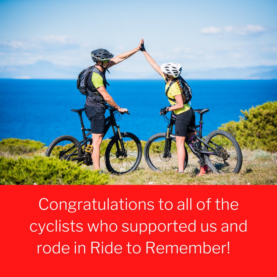 Congratulations to all of our cyclists who participated in Sanford and virtually. We would also like to thank all of our sponsors, volunteers, and donors who made our first Ride to Remember one for the books!

#centralfloridacycling #alzadvocates #bikeride