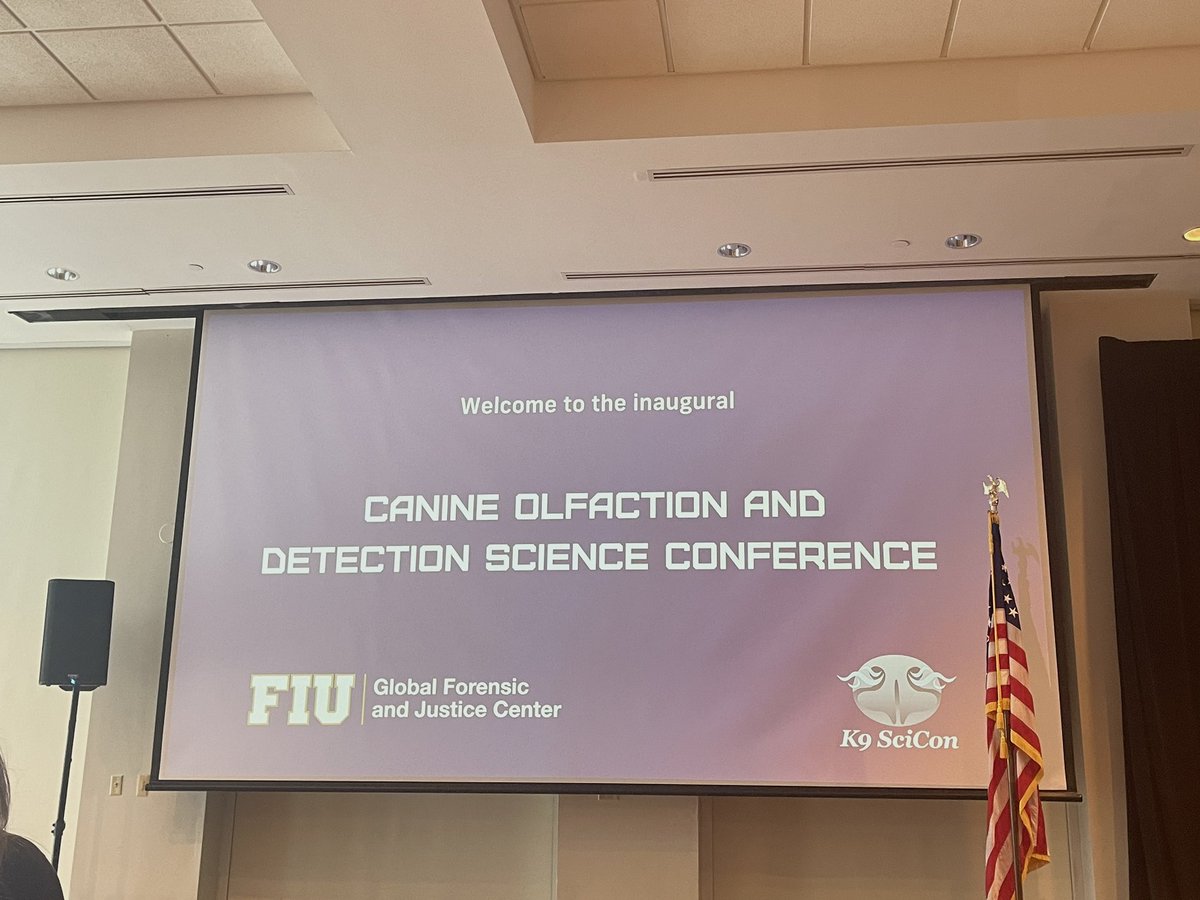 Warming up…
We are presenting our recent research at Canine Olfaction and detection science conference at the Florida International University in Miami 
W//<a href="/andrea_pintar/">Andrea Pintar</a>