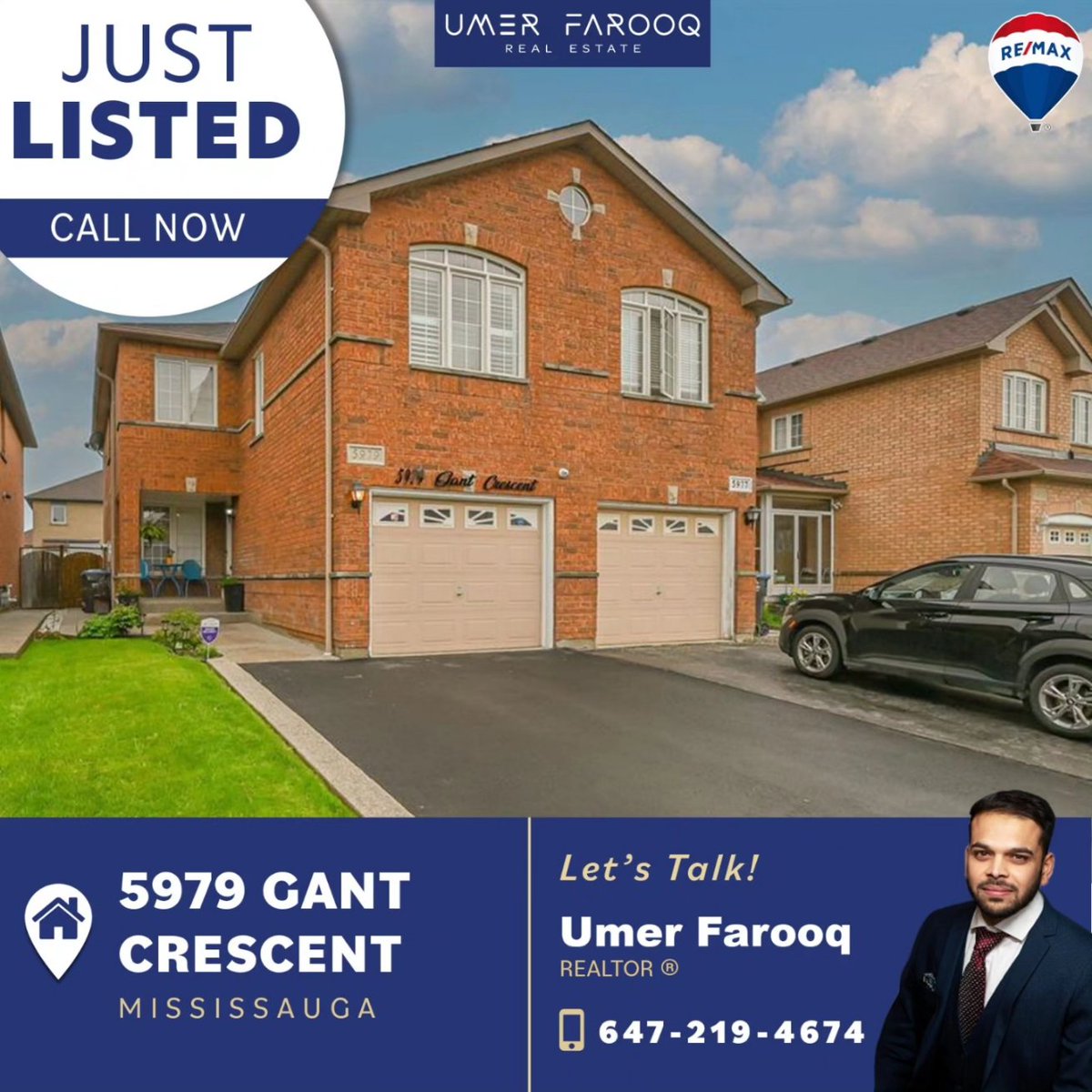 ❗ JUST LISTED ❗️ 

📍Gant Cres, Mississauga

Interested in knowing more about this property? Get touch!

📱 647.219.4674

 #GTA #GreaterTorontoAreat #mississauga #realtor #realtorlife #investmentproperty #canada  #toronto #gtarealty #mississaugarealtor #Buy #sell #semidetached
