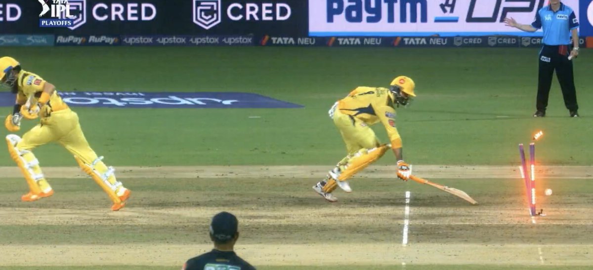 Jadeja has been the fittest cricketer in india so far

#GTvCSK