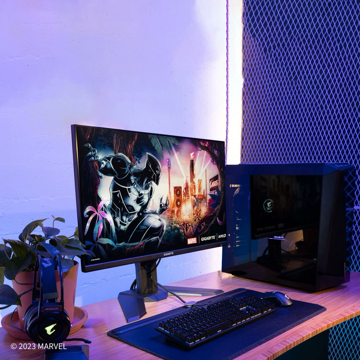 AorusOfficial's tweet image. The King of Wakanda, @Marvel Black Panther, has returned home. Relax and download the FREE custom wallpapers today. #AORUSUnleashed @AMDGaming @amdradeon 

🌟Download now ▶ gigabyte.com/us/aorus-unlea…