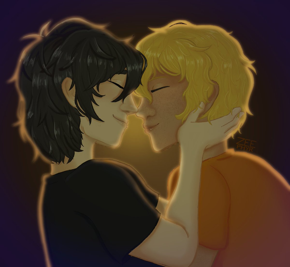 Just finished TSATS and I really wished I had this book when I was younger. It would've helped me a lot. But I'm glad kids nowaday have access to these kind of books. Thank you @rickriordan and @MarkDoesStuff for writing #TheSunAndTheStars #TSATS #Solangelo #pjo_fanart