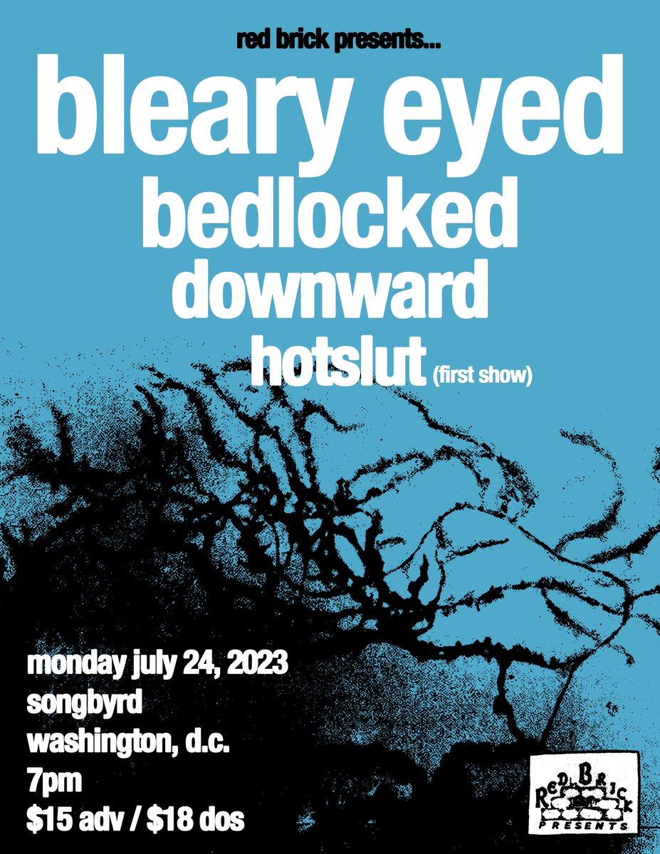 redbrick_dc's tweet image. Flyer by Erik Phillips