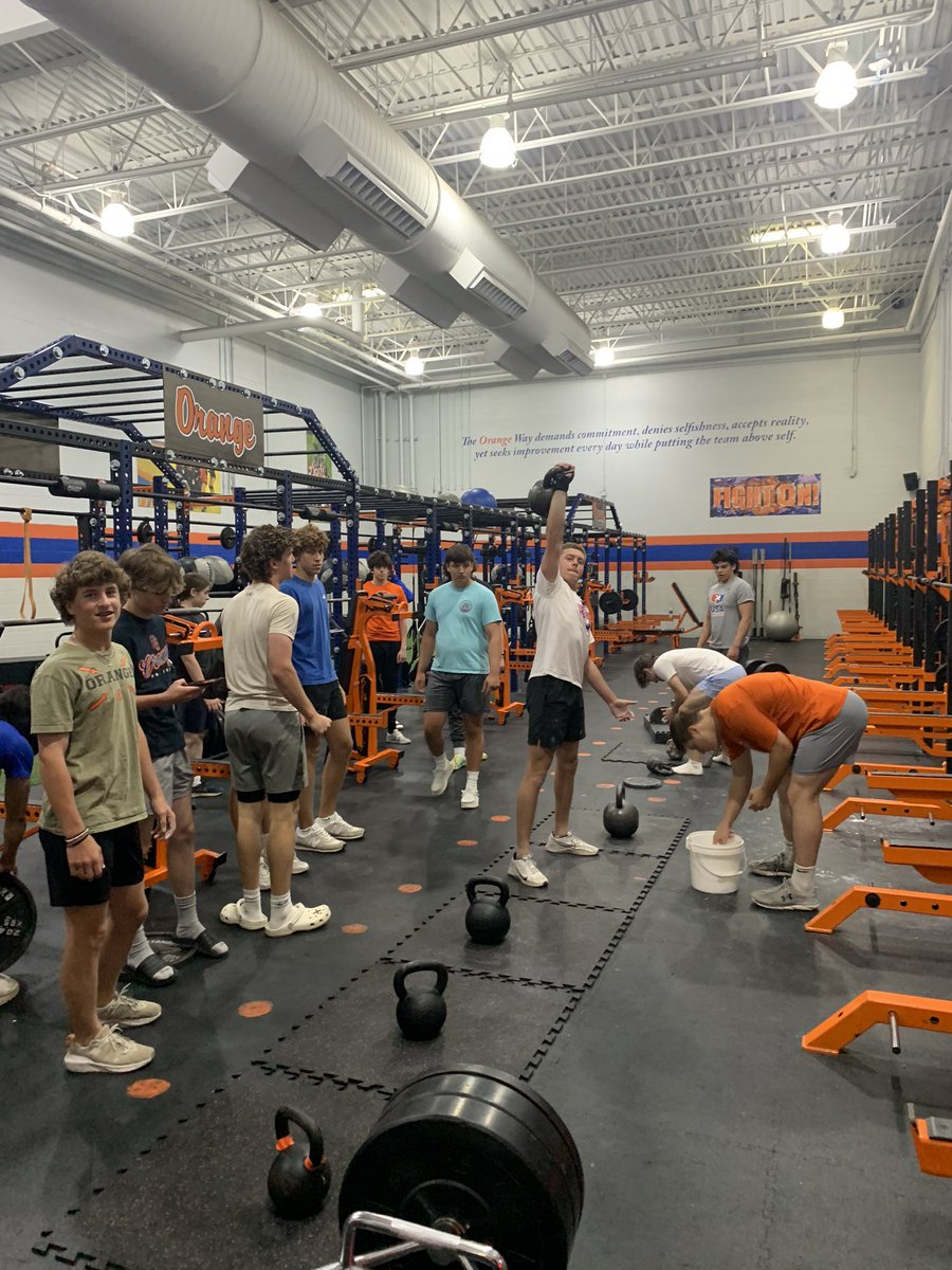 It’s the end of the school year… you know what that means ! It’s time for The Celebration of Strength!
1. The Grip Hold- 320lbs.
2. The KB clean and press
3. The Grip Gaunlet
4. The Weighted Pull Up
5. The Monkey Bars