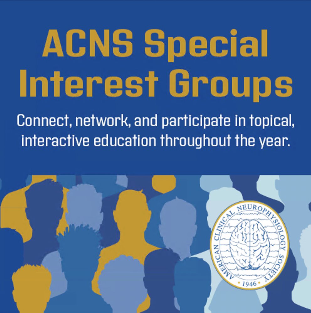 ACNS_org's tweet photo. Join ACNS members on 6/1 at 6:30 - 8:30 pm ET for the first ICU EEG SIG virtual session titled "Ictal-Interictal Continuum." Co-Directors Shavonne Massey, MD, MSCE, FACNS and Zubeda Shieikh, MD, will present cases &amp; lead Q&amp;A.

Visit https://t.co/yhxkXs5TRC for more information! https://t.co/qanKzzMqbu