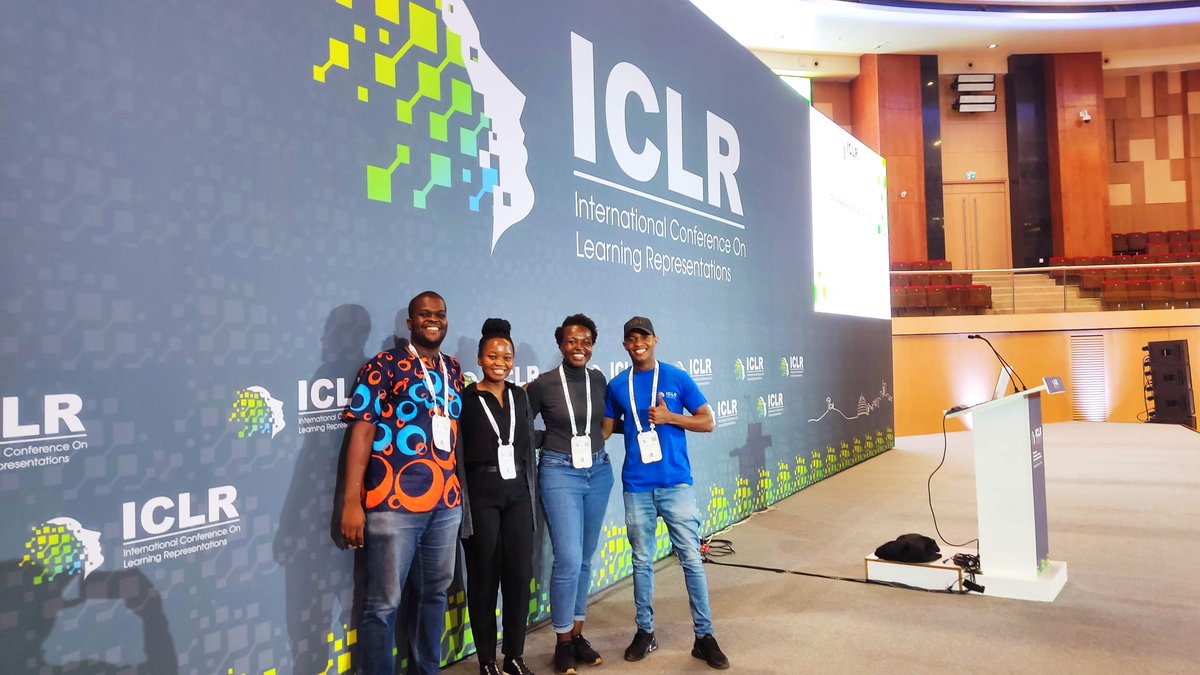 UPTuks's tweet image. AI &amp;amp; AFRICA: Prof Vukosi Marivate and computer science master’s students flew the UP flag high at the first @iclr_conf to be hosted in Africa to discuss the impact of artificial intelligence. Read more: ow.ly/rhJs50OubHF

#ProudlyUP #FLYAtUP #UniversityOfPretoria