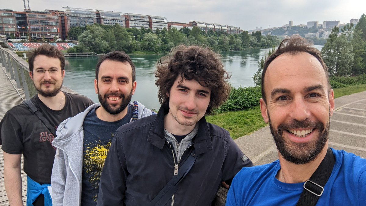 Julien Bouvier (@julbouvier) on Twitter photo Our lab delegation arrived in Lyon for #NeuroFrance2023! Come and see our posters: P1.128 tomorrow by <a href="/AGiorgi19/">Andrea Giorgi</a> and <a href="/EdwinGatier/">Gatier Edwin</a> and P2.107 by Alexis d'Humières Thursday morning. Also happy to meet and chat with all colleagues here, get in touch! Our lab delegation arrived in Lyon for #NeuroFrance2023! Come and see our posters: P1.128 tomorrow by <a href="/AGiorgi19/">Andrea Giorgi</a> and <a href="/EdwinGatier/">Gatier Edwin</a> and P2.107 by Alexis d'Humières Thursday morning. Also happy to meet and chat with all colleagues here, get in touch!