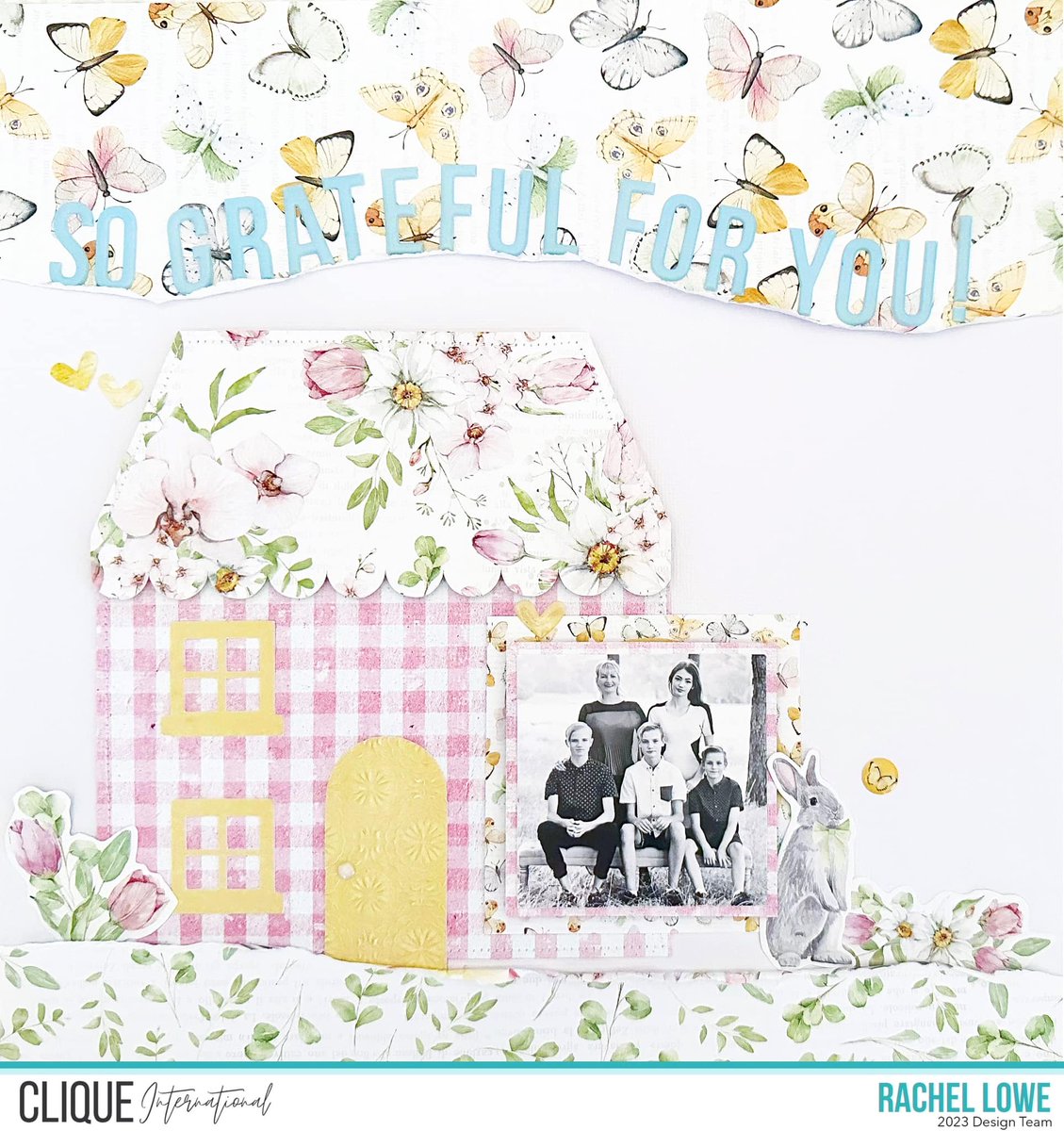 So grateful for you!  The Easter Parade Kit can be used for so much more than just Easter! 🐰  Here, @rachellowe____ uses it to create a lovely Mother's Day layout.   This kit includes Spring and Easter theme papers from P13 new collections and more.  It is almost sold out, so be