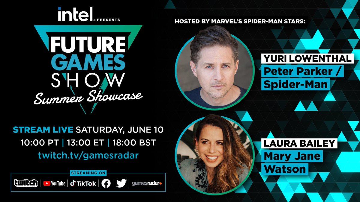 LauraBaileyVO's tweet photo. Excited to say I’ll be presenting the #FutureGamesShow with my friend @YuriLowenthal on June 10! We’ll be unveiling exclusive trailers, world premieres and giving you a sneak peek at some of the hottest games around on PC, Xbox, PS5 and Nintendo Switch. Hope to see you there! https://t.co/mfckgSLXLz