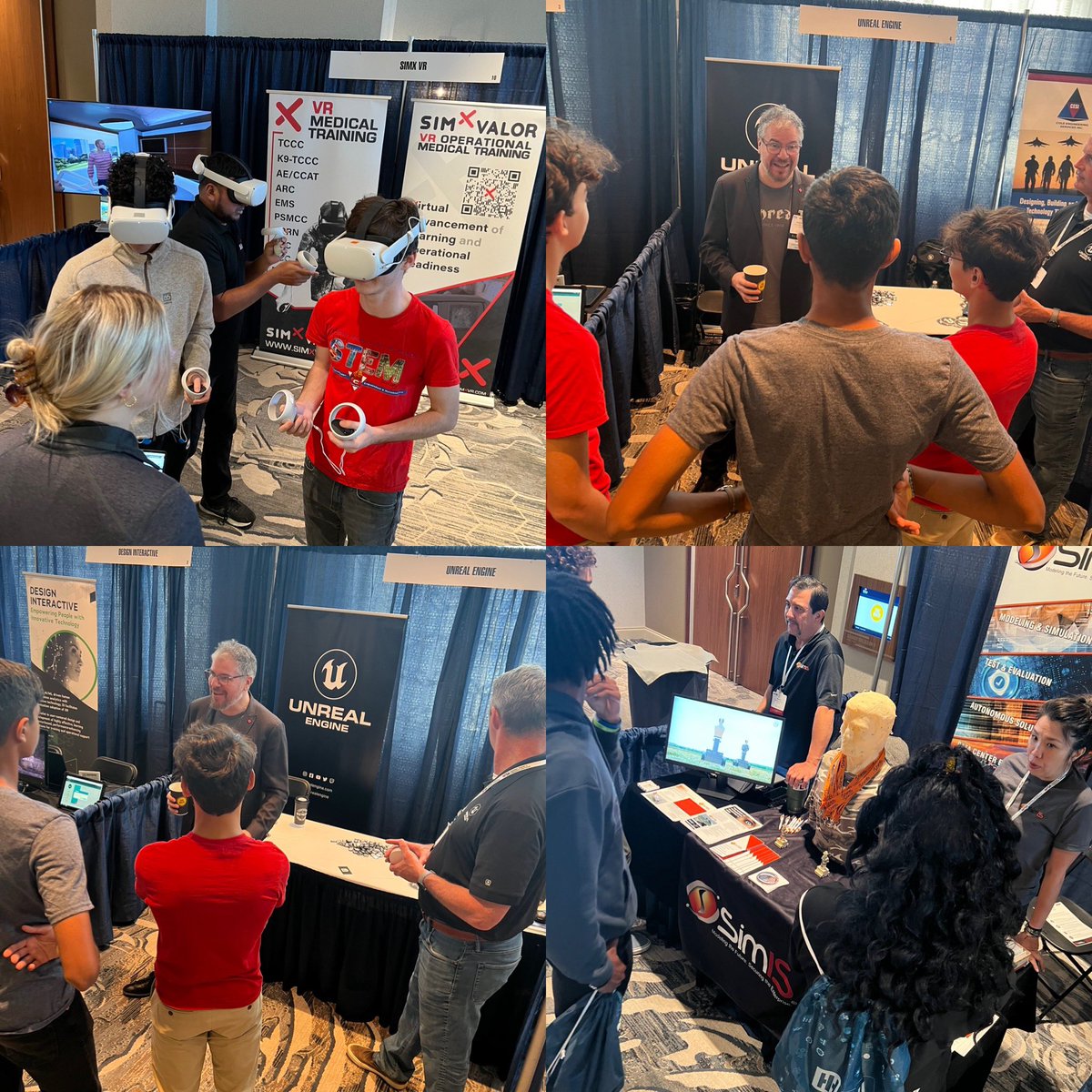 CogEngneering's tweet photo. More STEM Day event fun @modsimworld! https://t.co/R05L1ClBry