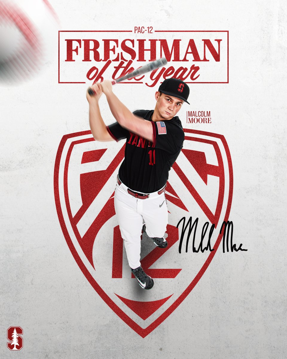 Stanford Baseball (@stanfordbsb) on Twitter photo No Freshman Moore Deserving
<a href="/Malcolm7Moore/">Malcolm Moore</a> has been voted the top freshman in the Pac-12!
#GoStanford No Freshman Moore Deserving
<a href="/Malcolm7Moore/">Malcolm Moore</a> has been voted the top freshman in the Pac-12!
#GoStanford