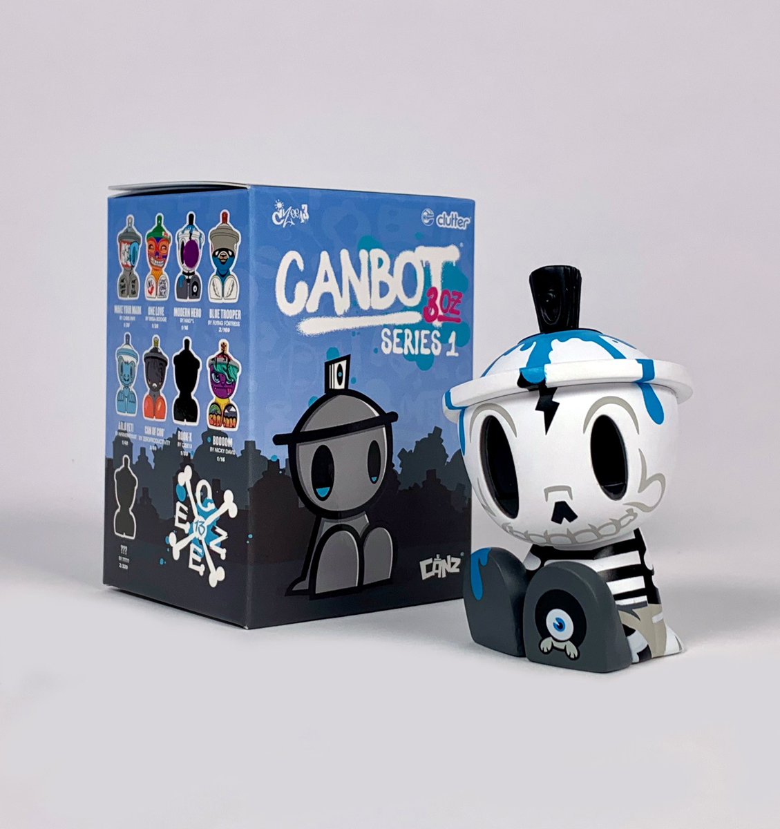 Madtoydesign's tweet photo. Signed AP #modernhero #canbot figures are back on the shop.  This is the last of my samples so grab one before they’re gone. #minifigure #arttoys #blindbox https://t.co/aN62DPTX2f https://t.co/zzlp1XoFYK