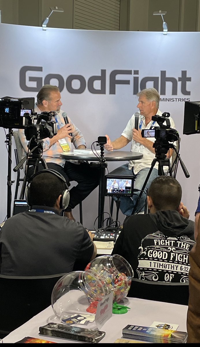 licensetoparent's tweet photo. Are you prepared to put up the Good Fight to defend the #Gospel?  Joe Schimmel, Founder of @GoodFightMin  &amp; Trace Embry, Founder of @help4teens at @NRBConvention  #NRB2023 #NRB23 #JoeSchimmel #TraceEmbry @NRBAssociation https://t.co/95uySOOQmN