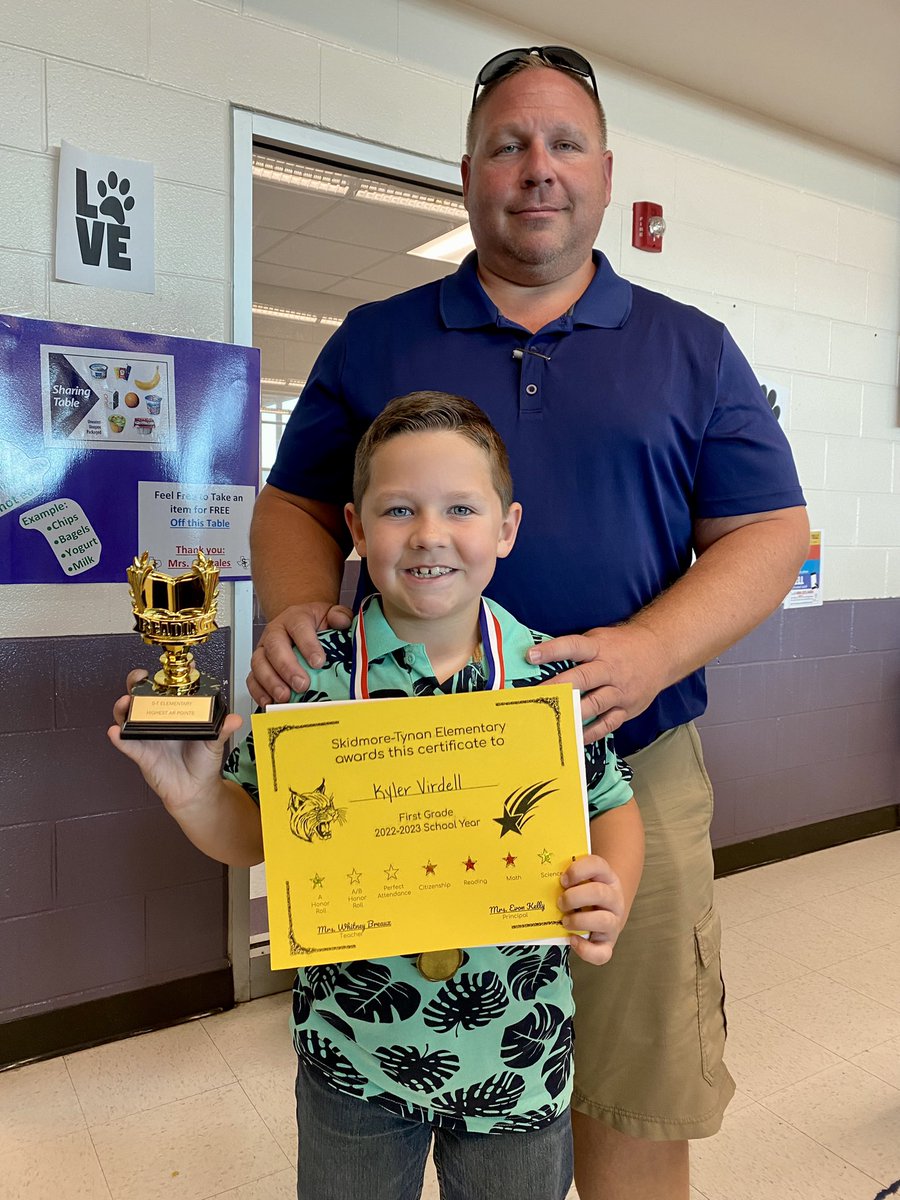 tyannav's tweet photo. We are super proud of the boys for their accomplishments in school this year! 🤓 We are blessed with two boys that love to learn! ❤️ Two more days and we’ll have a 2nd and 4th grader! 😎 @CoachKVirdell https://t.co/Fb2UWVhpyp