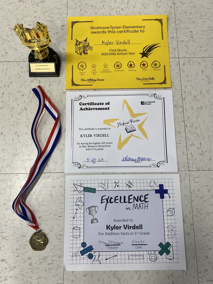 tyannav's tweet photo. We are super proud of the boys for their accomplishments in school this year! 🤓 We are blessed with two boys that love to learn! ❤️ Two more days and we’ll have a 2nd and 4th grader! 😎 @CoachKVirdell https://t.co/Fb2UWVhpyp