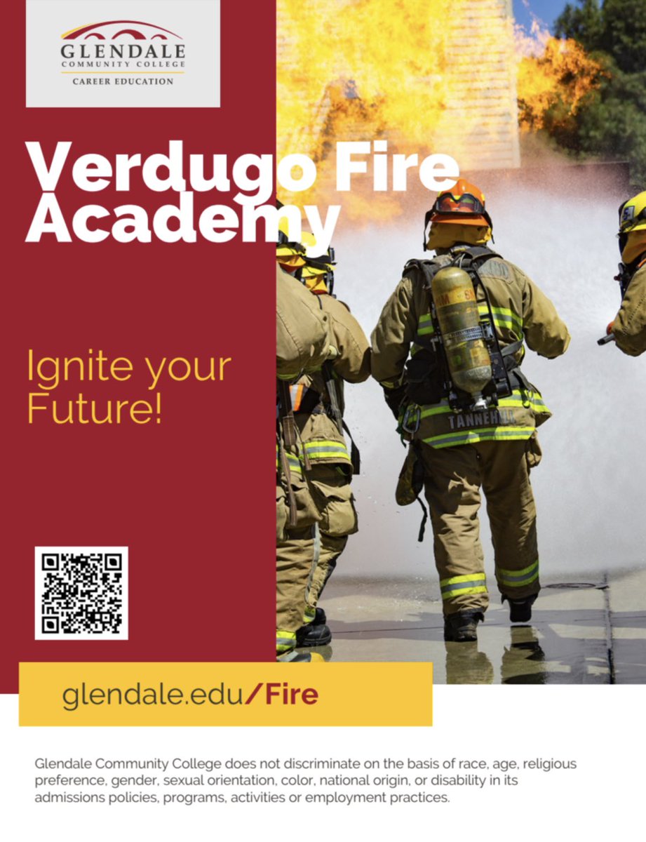 Want to become a firefighter ? Come to Verdugo Fire Academy!