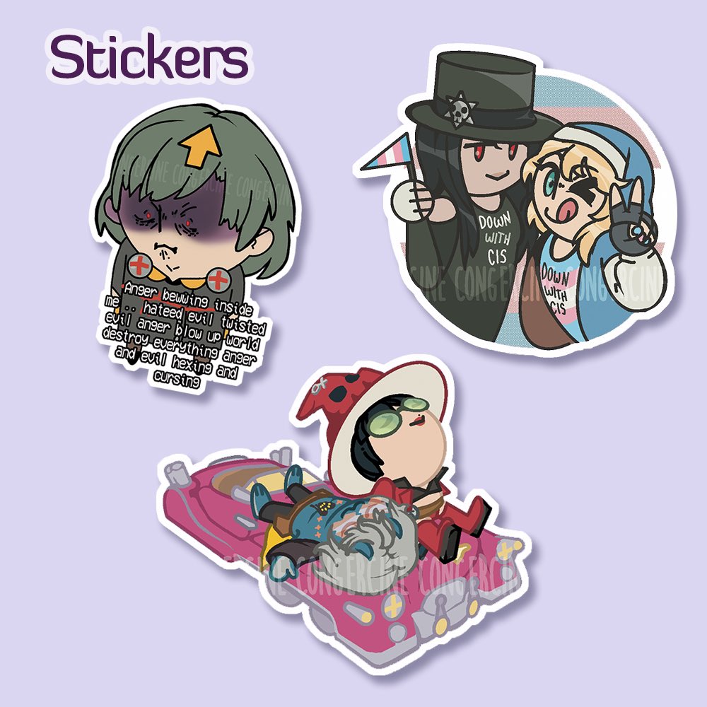 congercine's tweet photo. Me and @decaf_giraffe are tabling at @anime_north ! Find us in the #AnimeNorth2023 artists alley, table n05. Heres a lil peek at the new things im bringing. All of my previous merch will also be available! https://t.co/m5RL0TWU8n